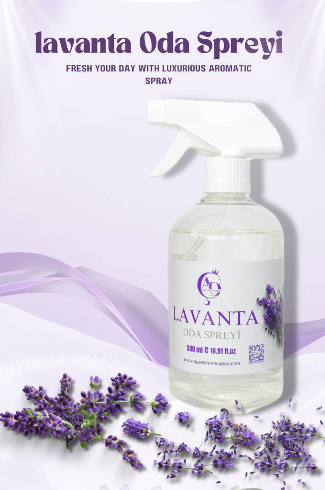 AYŞE DİDEM ÇAKICI LAVANTA ODA KOKUSU SPREYİ 500 ML