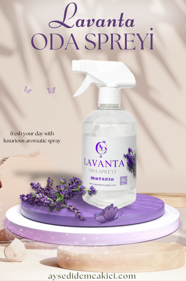 AYŞE DİDEM ÇAKICI LAVANTA ODA KOKUSU SPREYİ 500 ML