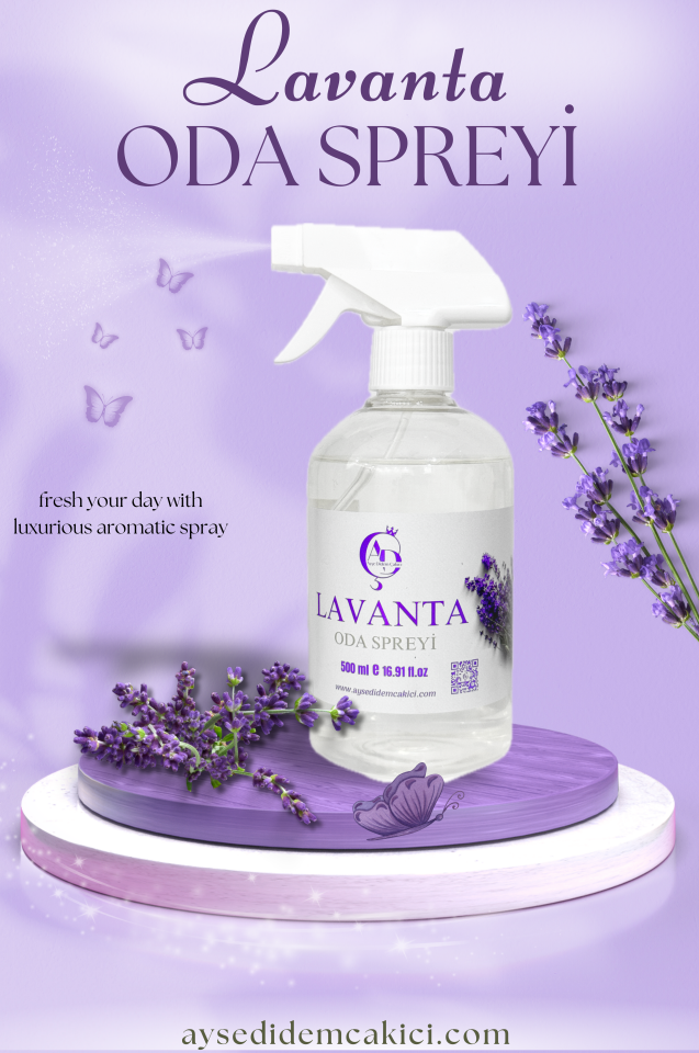 AYŞE DİDEM ÇAKICI LAVANTA ODA KOKUSU SPREYİ 500 ML
