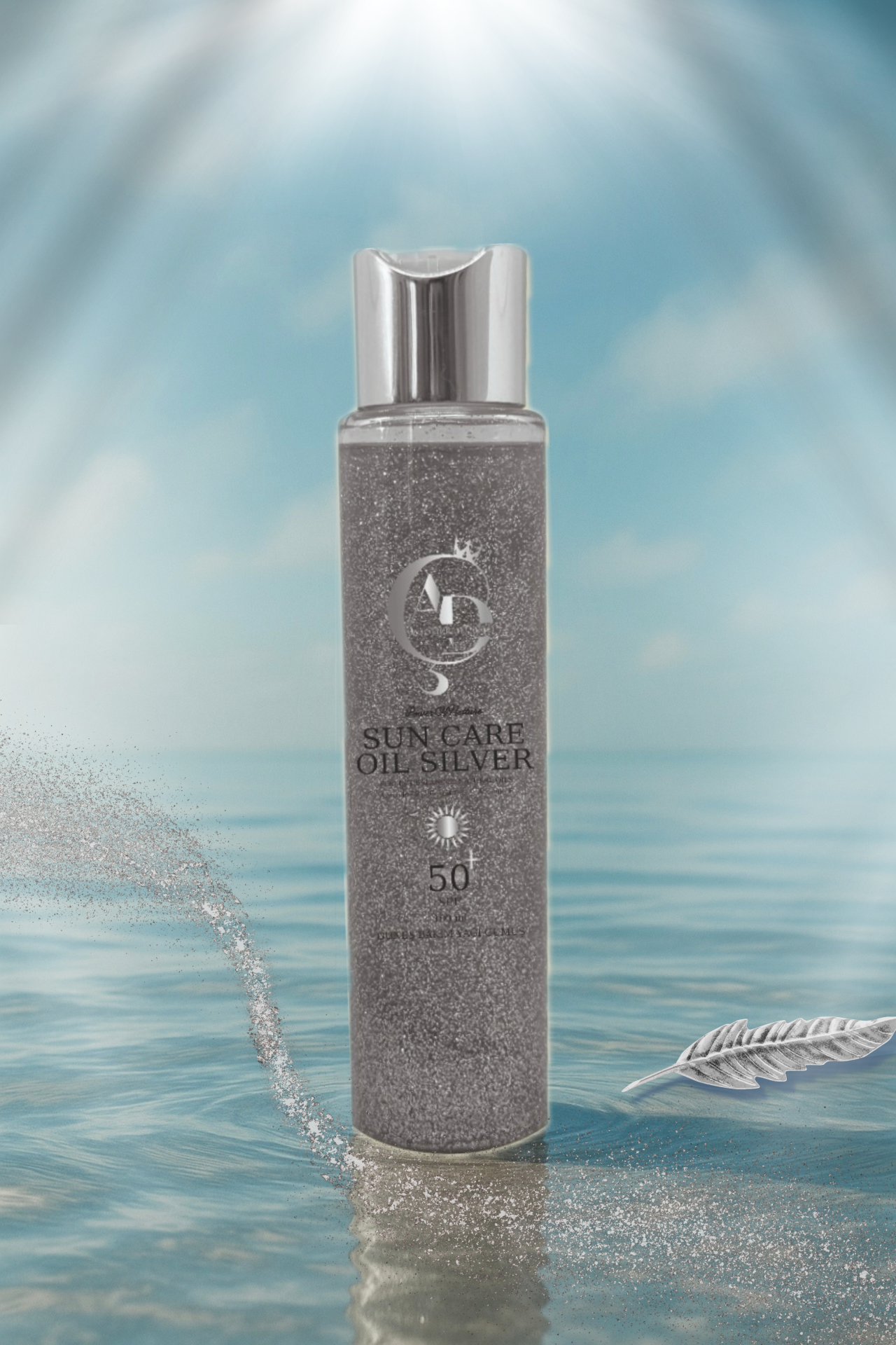 AYŞE DİDEM ÇAKICI GÜNEŞ BAKIM YAĞI GÜMÜŞ  | SPF 50+ | 100 ML
